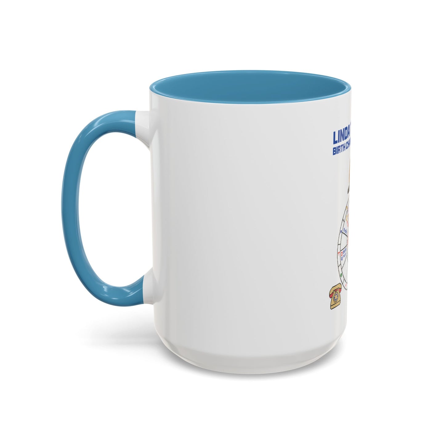 Linda Tripp Birth Chart Ceramic Coffee Mug