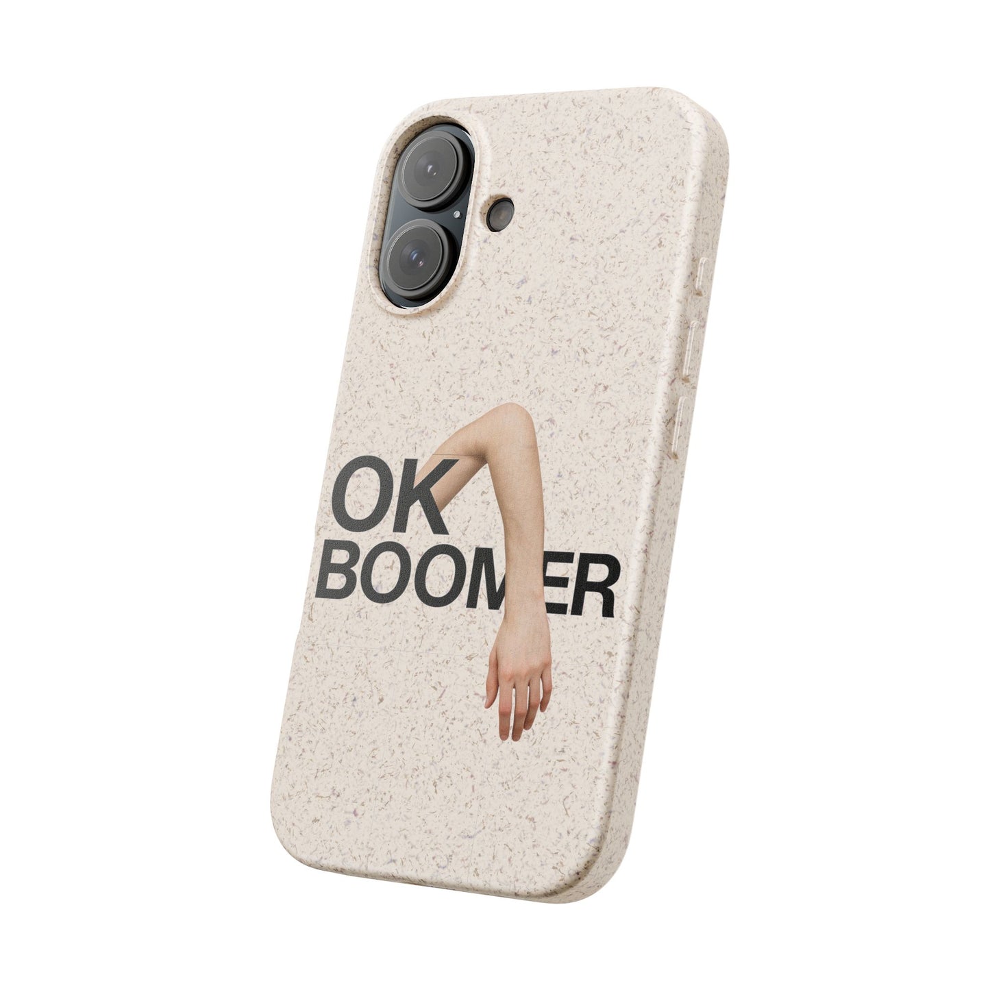 Ok Boomer Biodegradable Phone Case