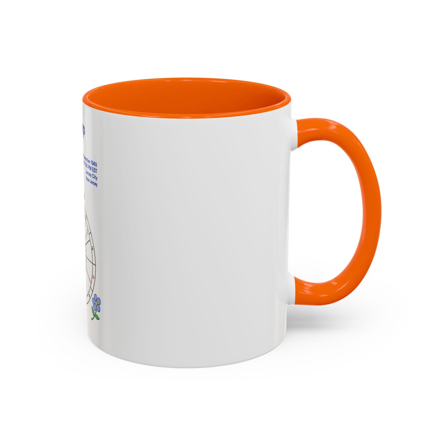 Linda Tripp Birth Chart Ceramic Coffee Mug