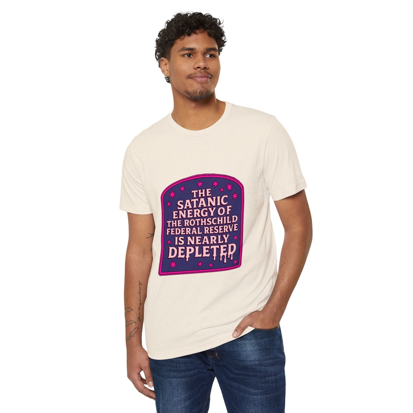 Satanic Federal Reserve Organic T-Shirt