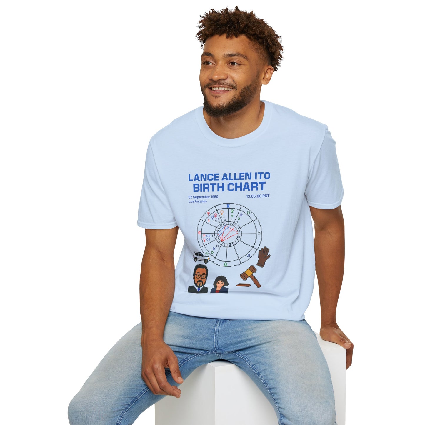 Judge Ito Birth Chart T-Shirt