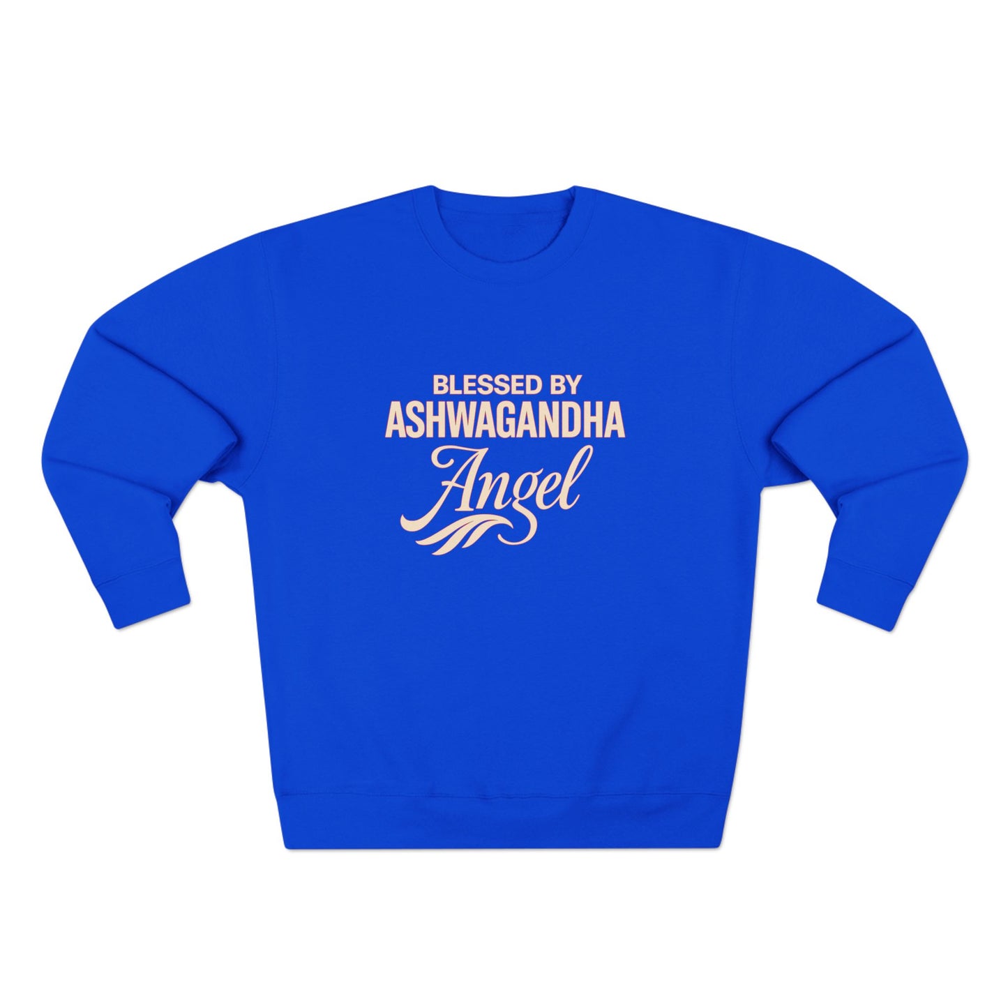 Blessed by Ashwaghanda Angel Sweatshirt