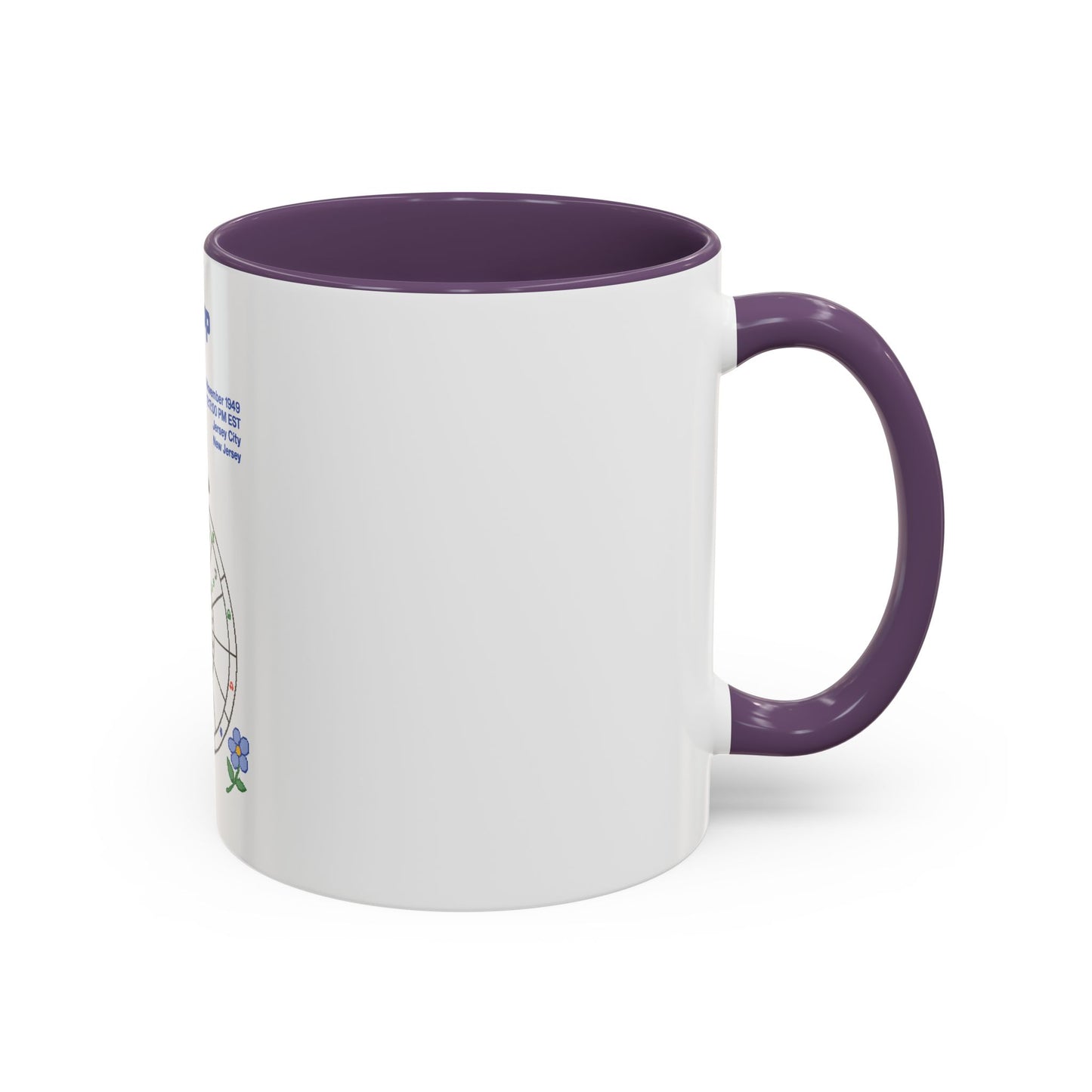 Linda Tripp Birth Chart Ceramic Coffee Mug