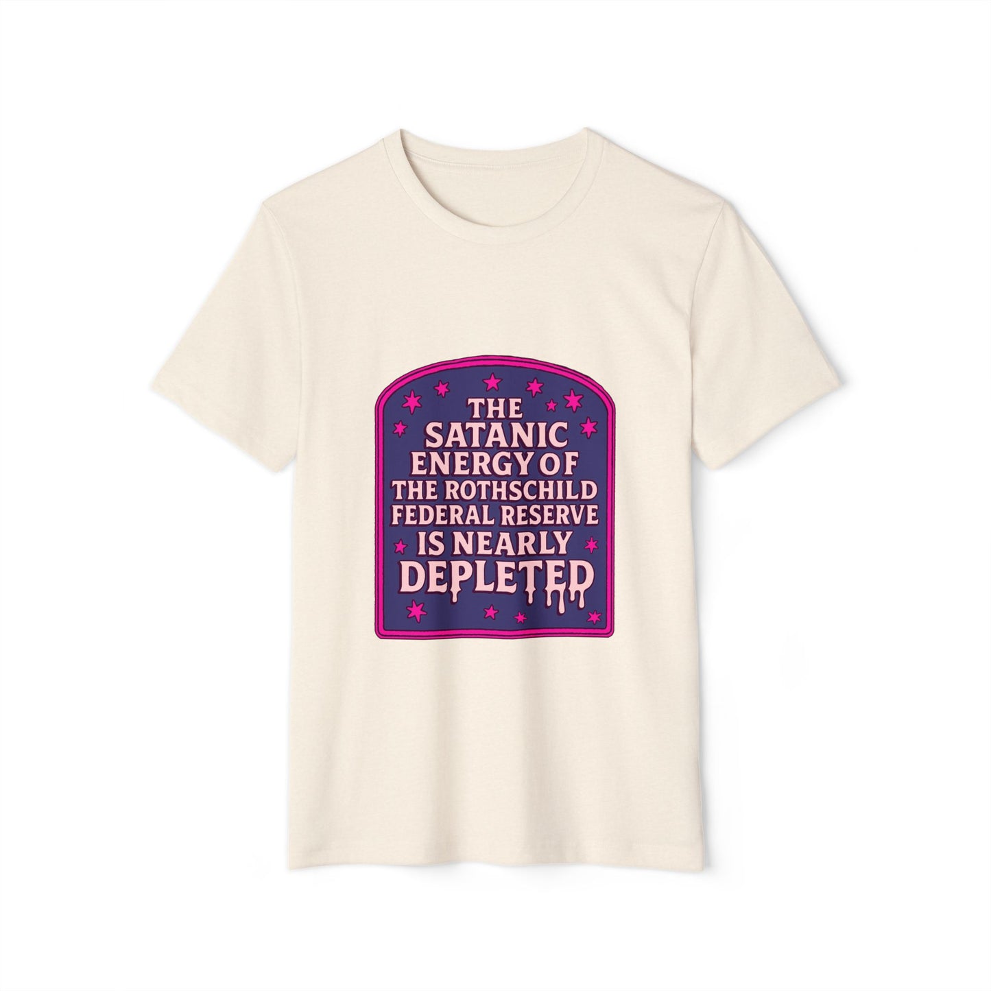Satanic Federal Reserve Organic T-Shirt