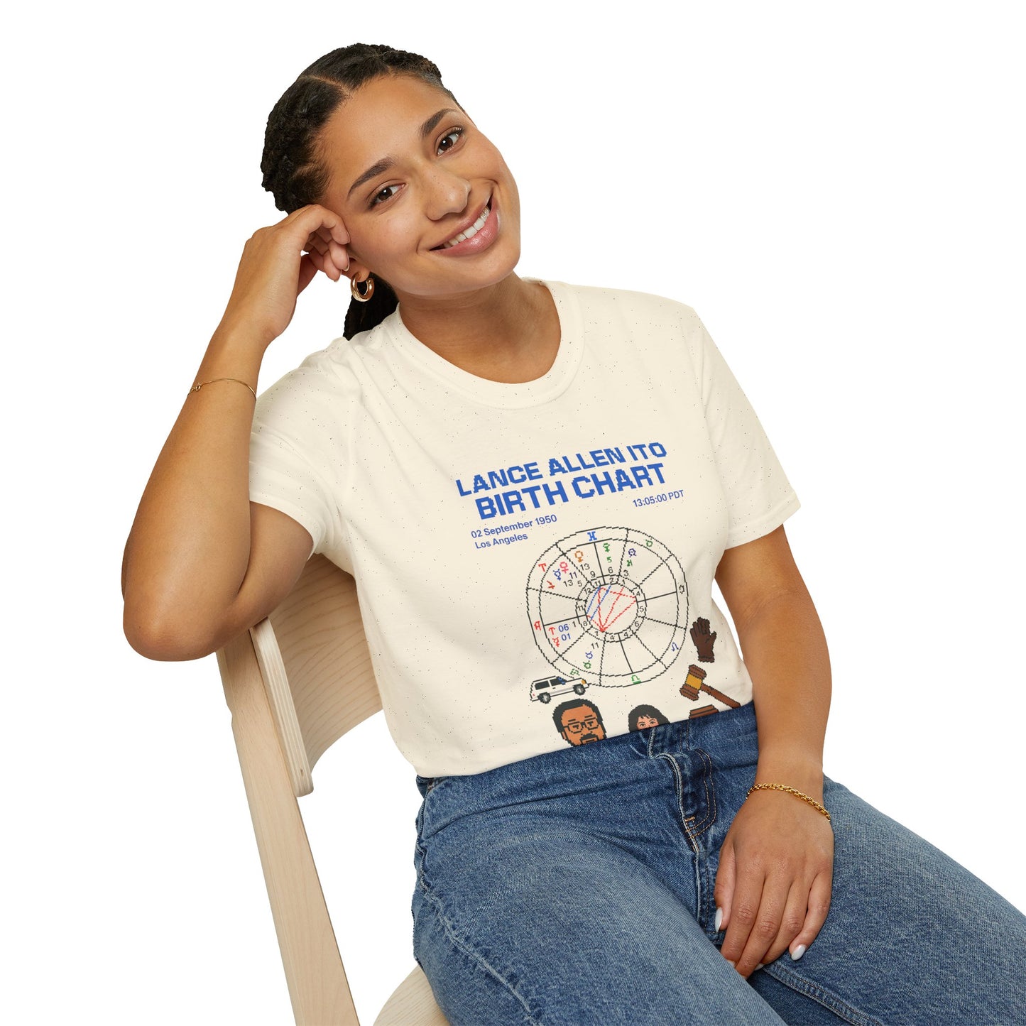 Judge Ito Birth Chart T-Shirt