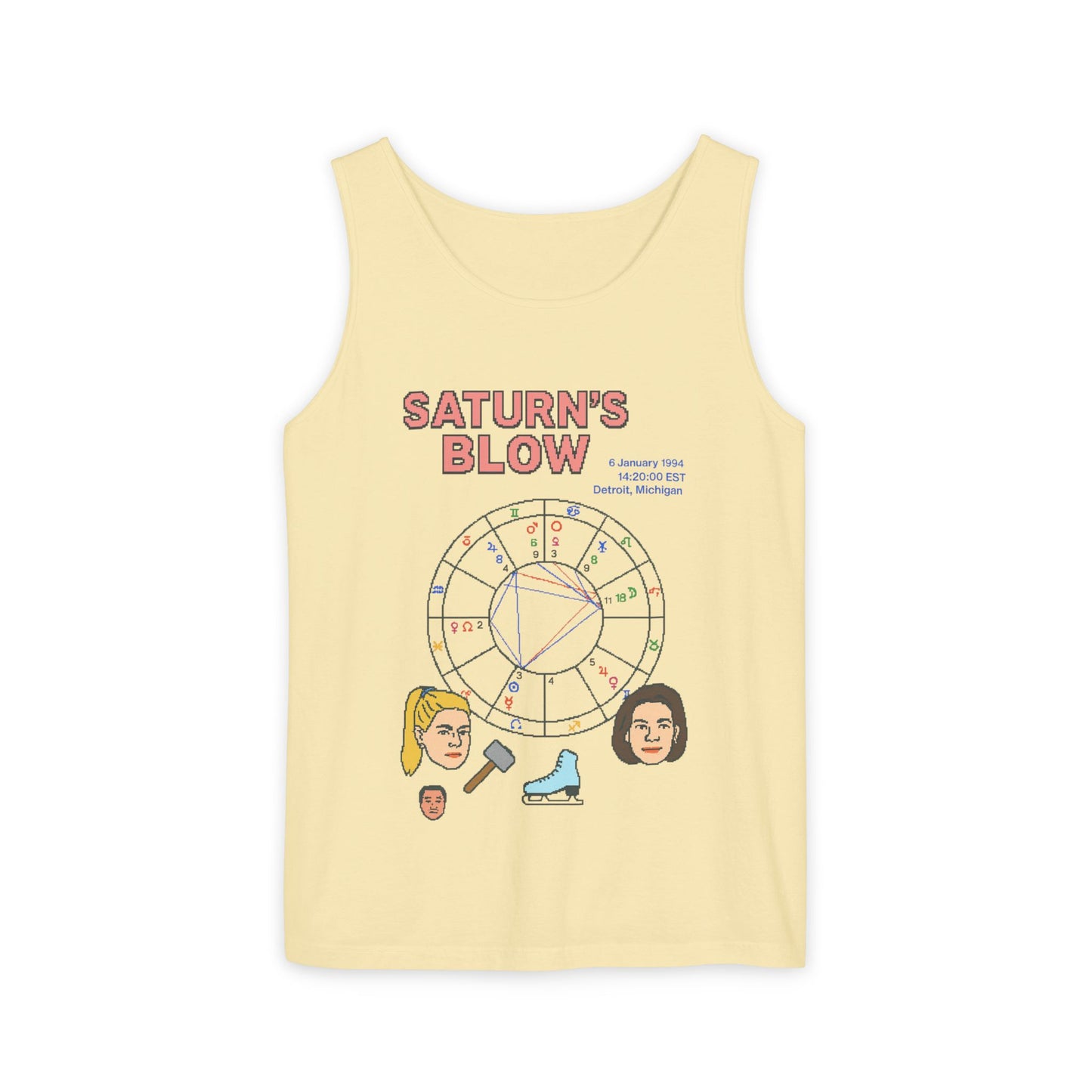 Saturn's Blow - Tonya & Nancy Chart Tank