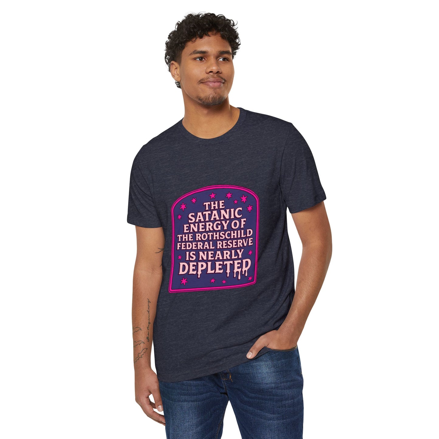 Satanic Federal Reserve Organic T-Shirt