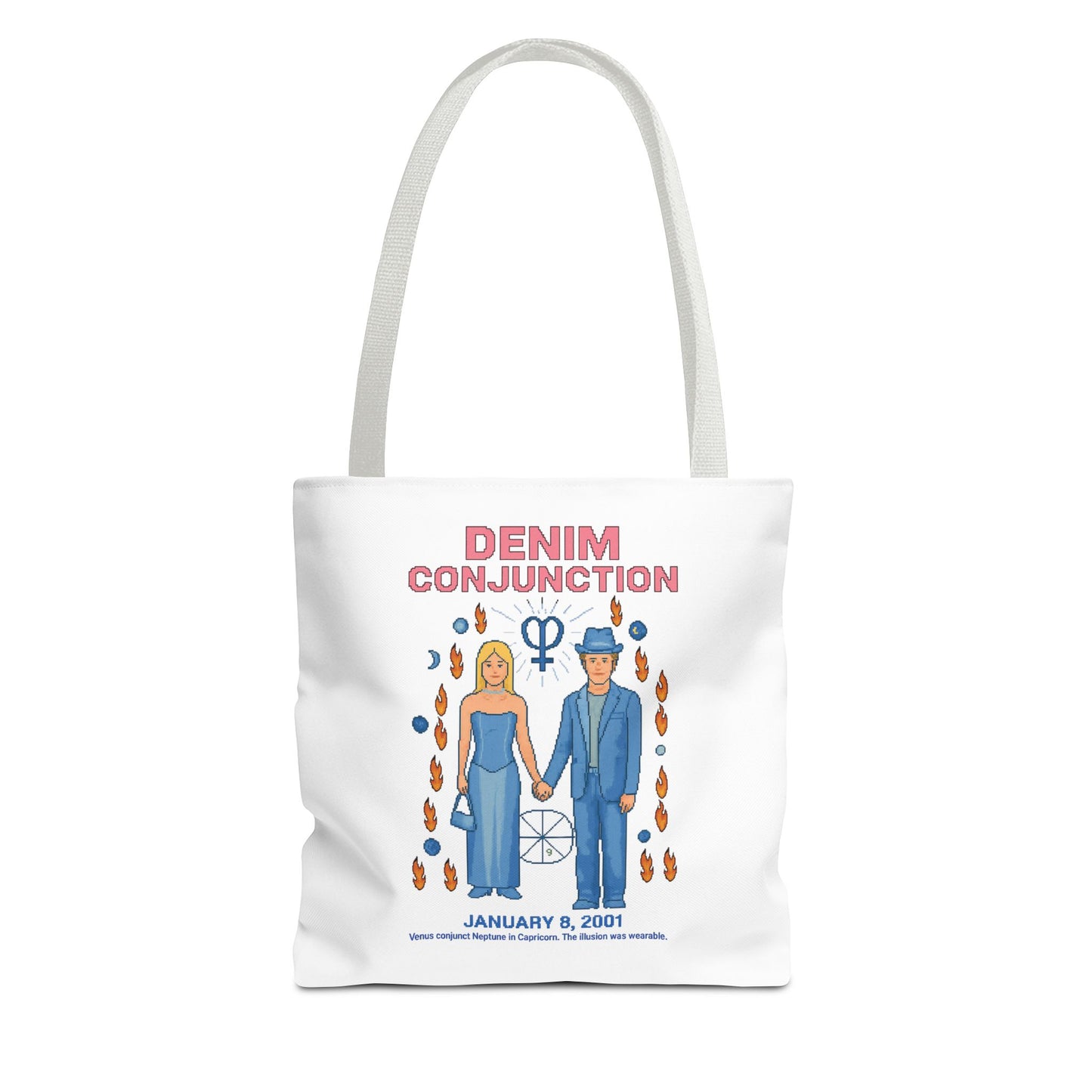 The Denim Conjunction Tote Bag