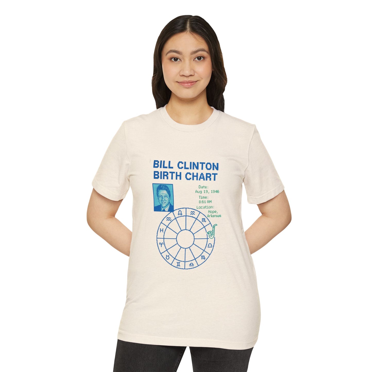 Birth Chart Tee – Slick Willy Organic T-Shirt