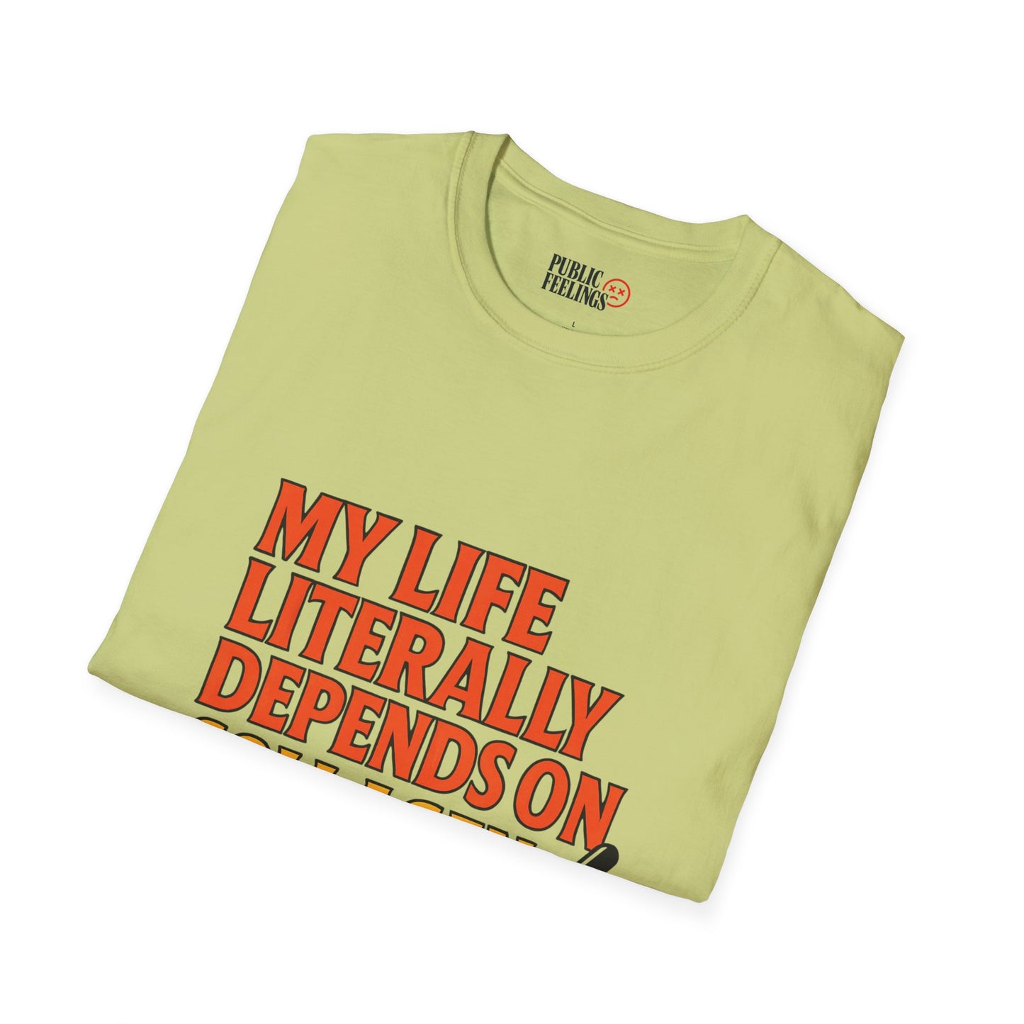 My Life Depends on Collagen Peptides T-Shirt