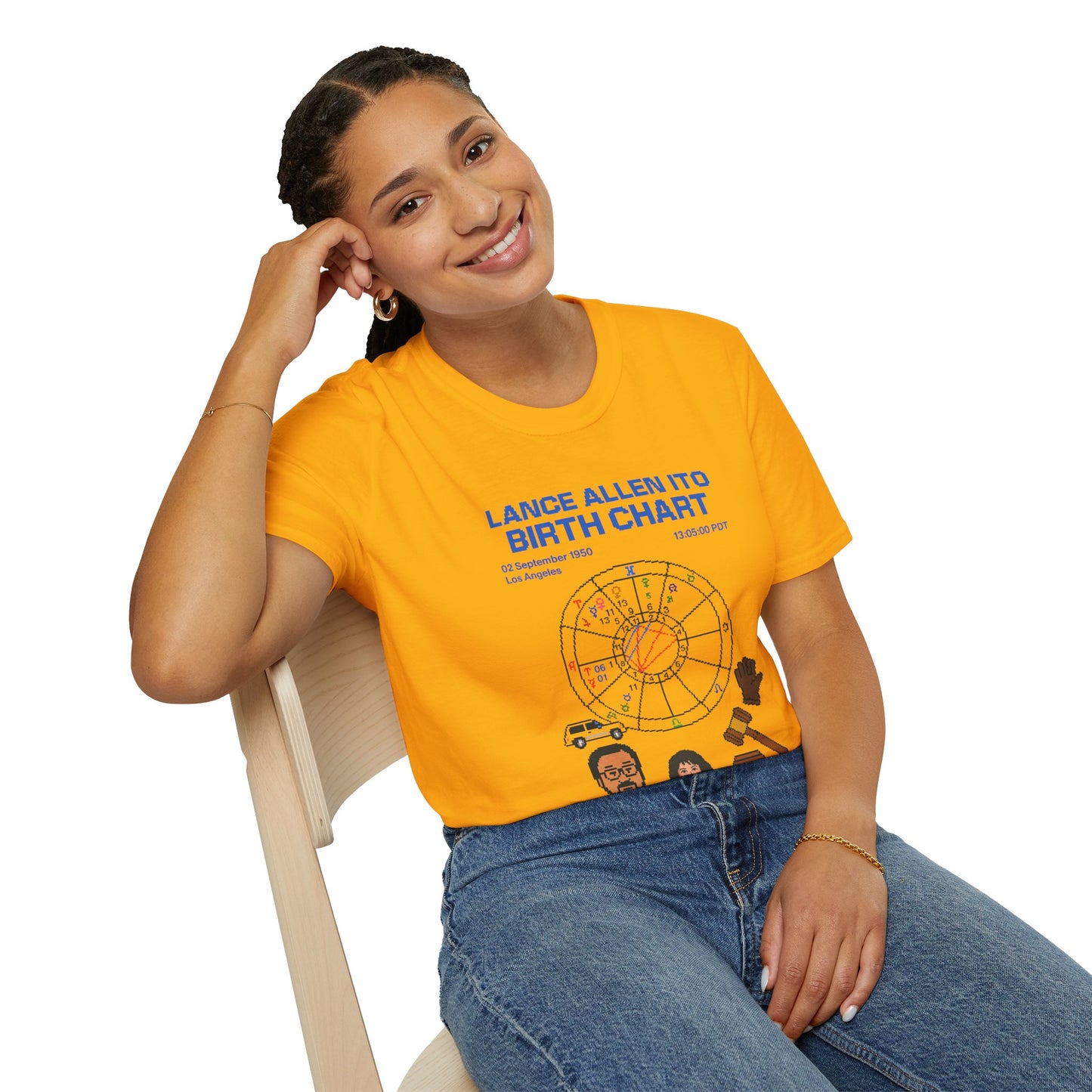 Judge Ito Birth Chart T-Shirt
