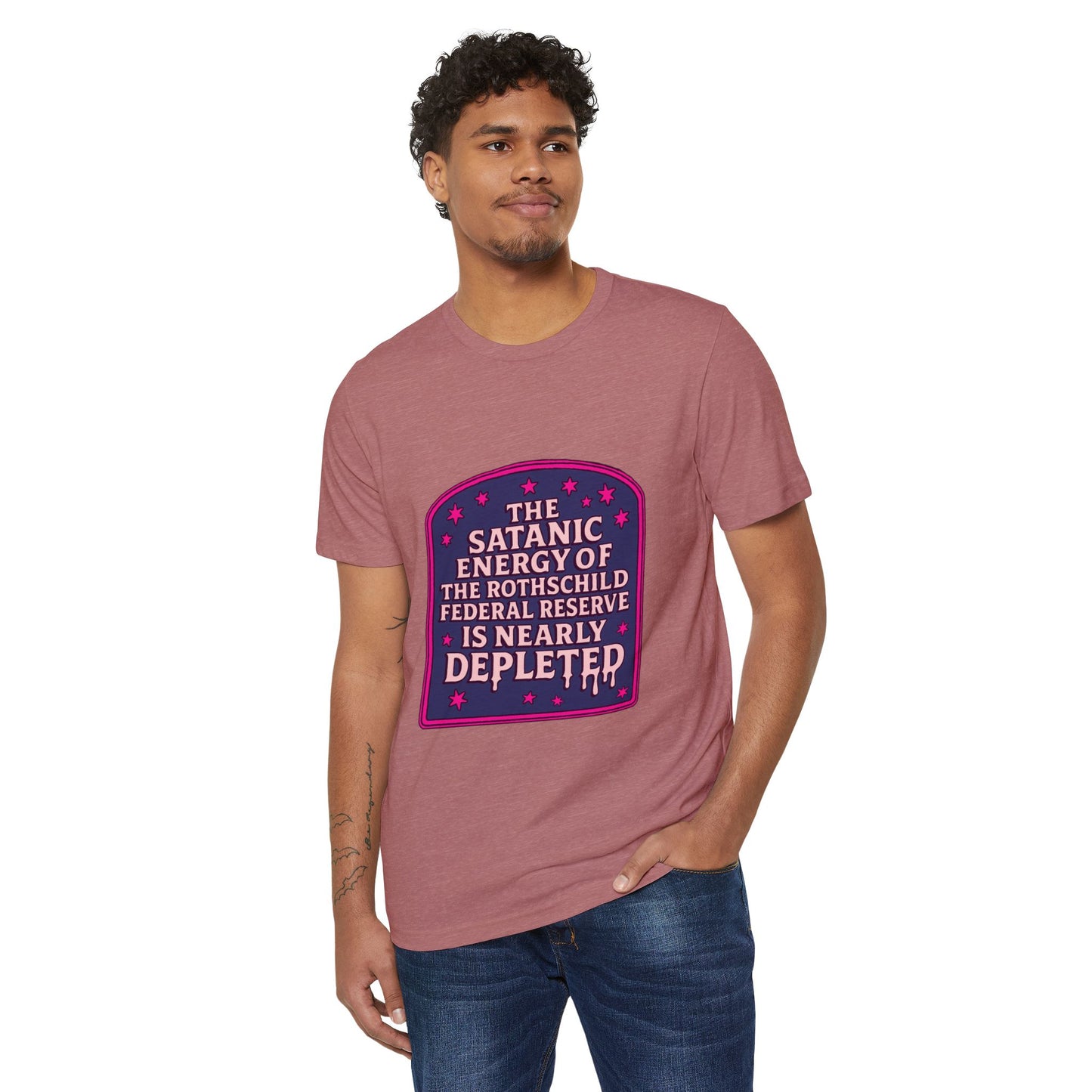 Satanic Federal Reserve Organic T-Shirt