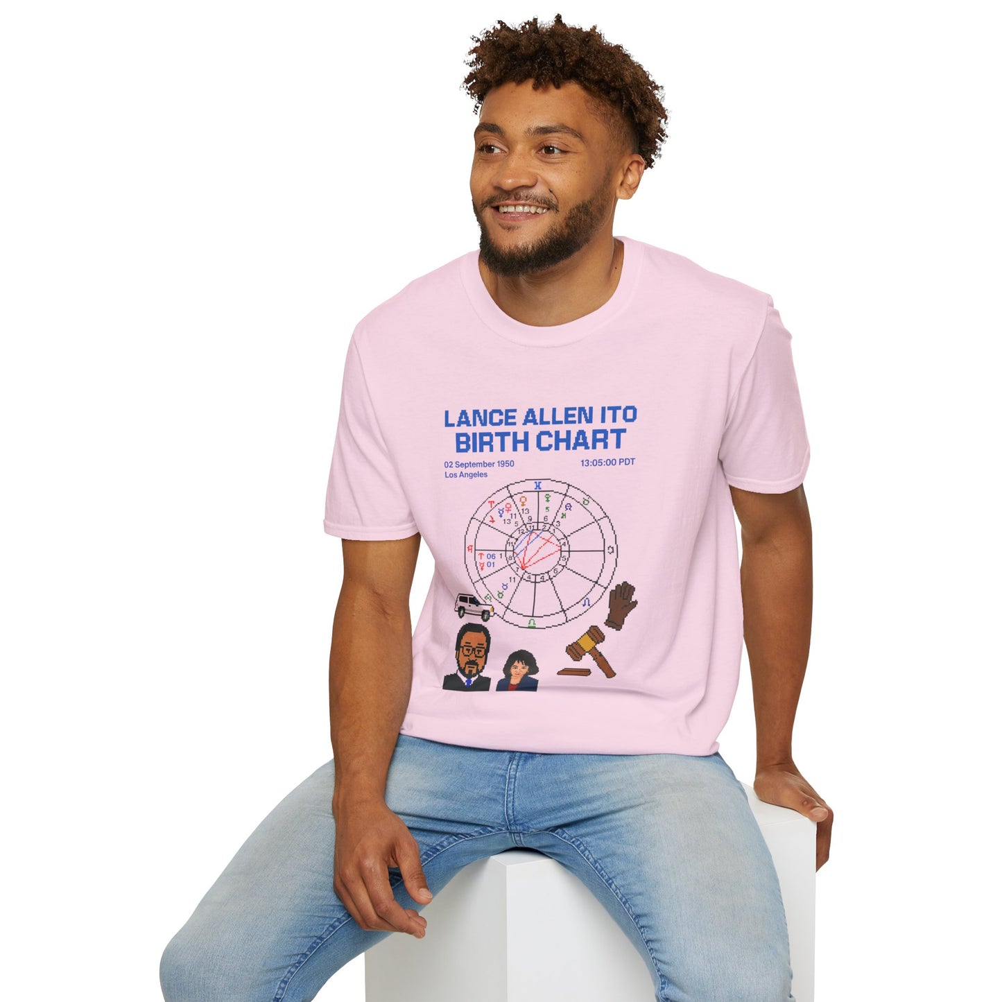 Judge Ito Birth Chart T-Shirt