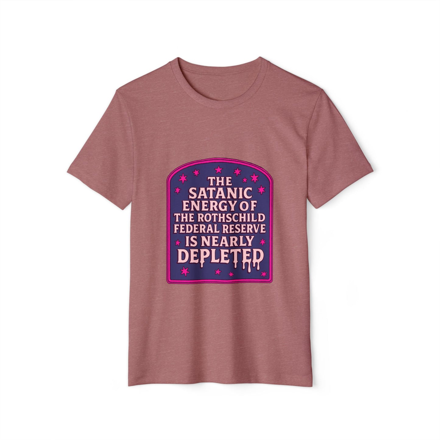 Satanic Federal Reserve Organic T-Shirt