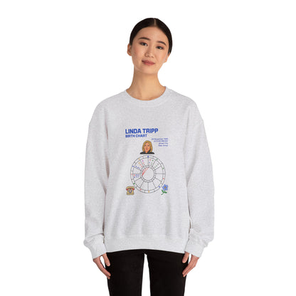 Linda Tripp Birth Chart Sweatshirt