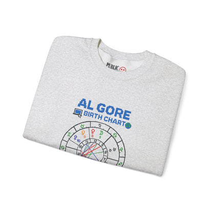 Al Gore Birth Chart Sweatshirt