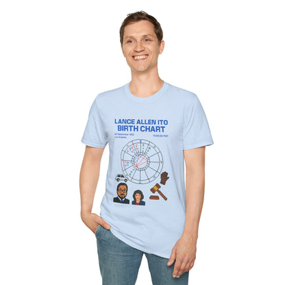 Judge Ito Birth Chart T-Shirt