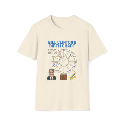 Slick Willy Birth Chart T-Shirt