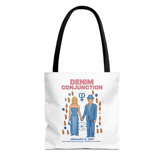The Denim Conjunction Tote Bag