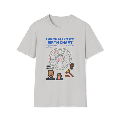 Judge Ito Birth Chart T-Shirt