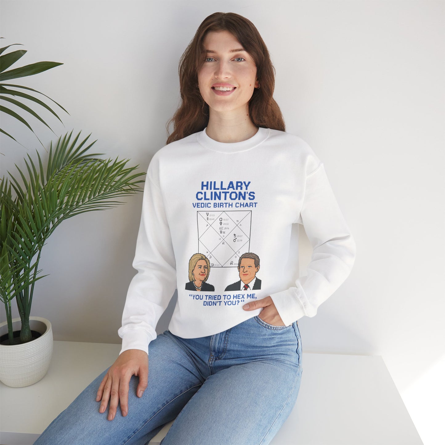 Hillary's Vedic Chart Sweatshirt