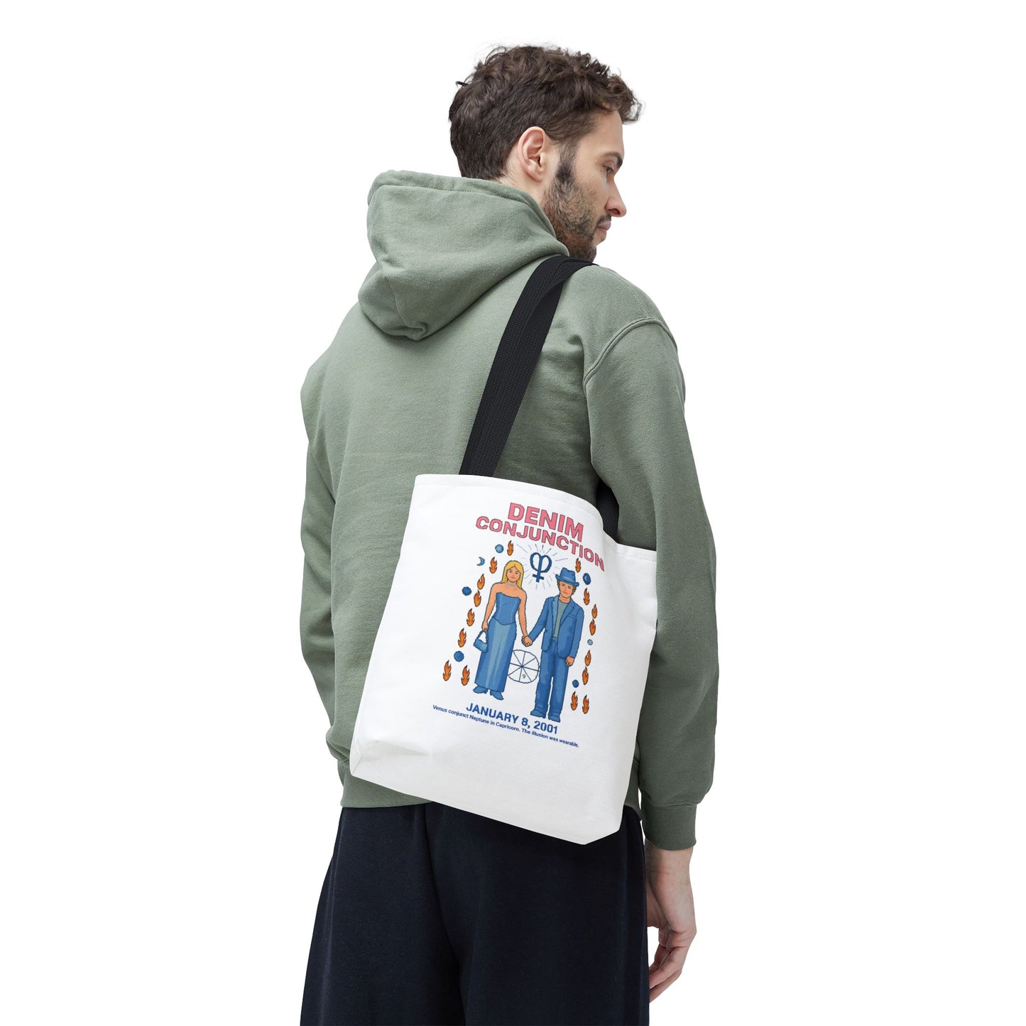 The Denim Conjunction Tote Bag