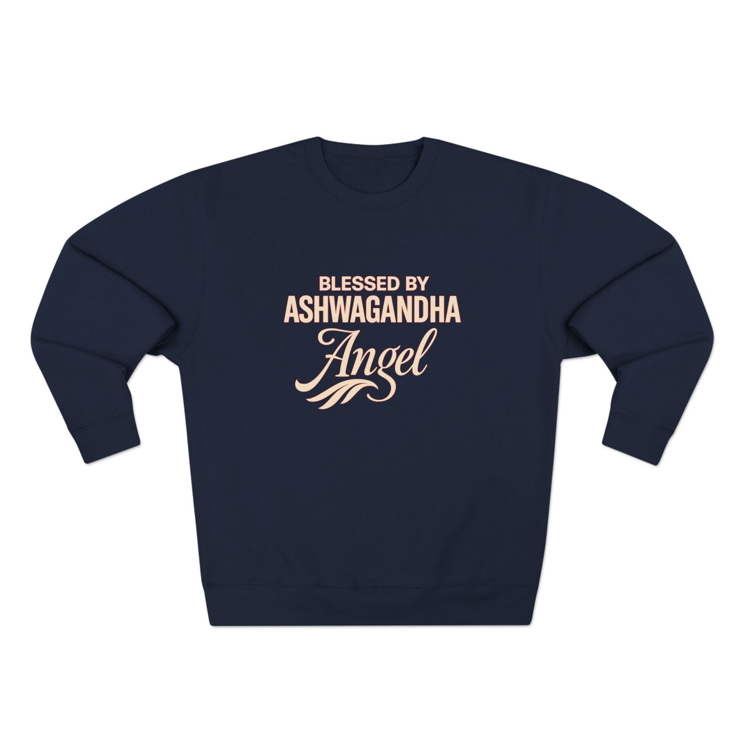 Blessed by Ashwaghanda Angel Sweatshirt