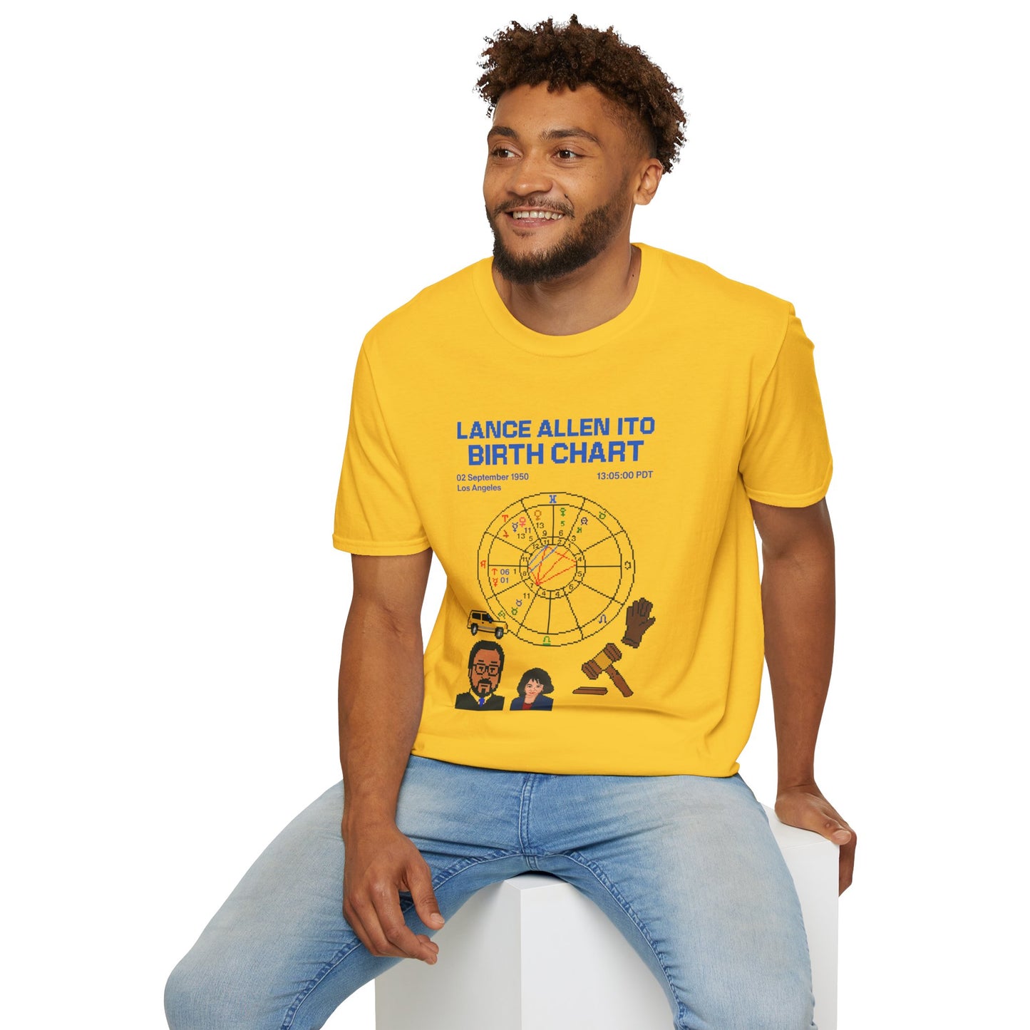 Judge Ito Birth Chart T-Shirt