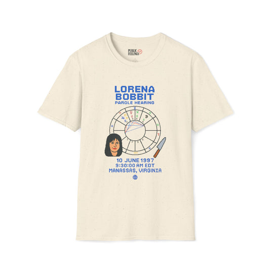 Lorena's Parole Hearing Astrology Chart Tee
