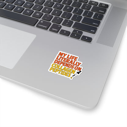 Collagen Peptides Sticker Decal