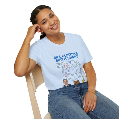 Slick Willy Birth Chart T-Shirt