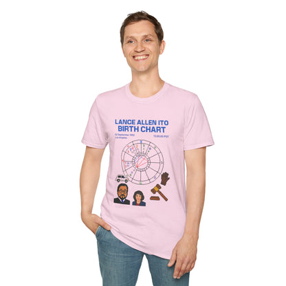Judge Ito Birth Chart T-Shirt