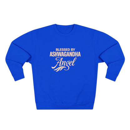 Blessed by Ashwaghanda Angel Sweatshirt