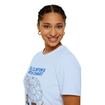 Slick Willy Birth Chart T-Shirt