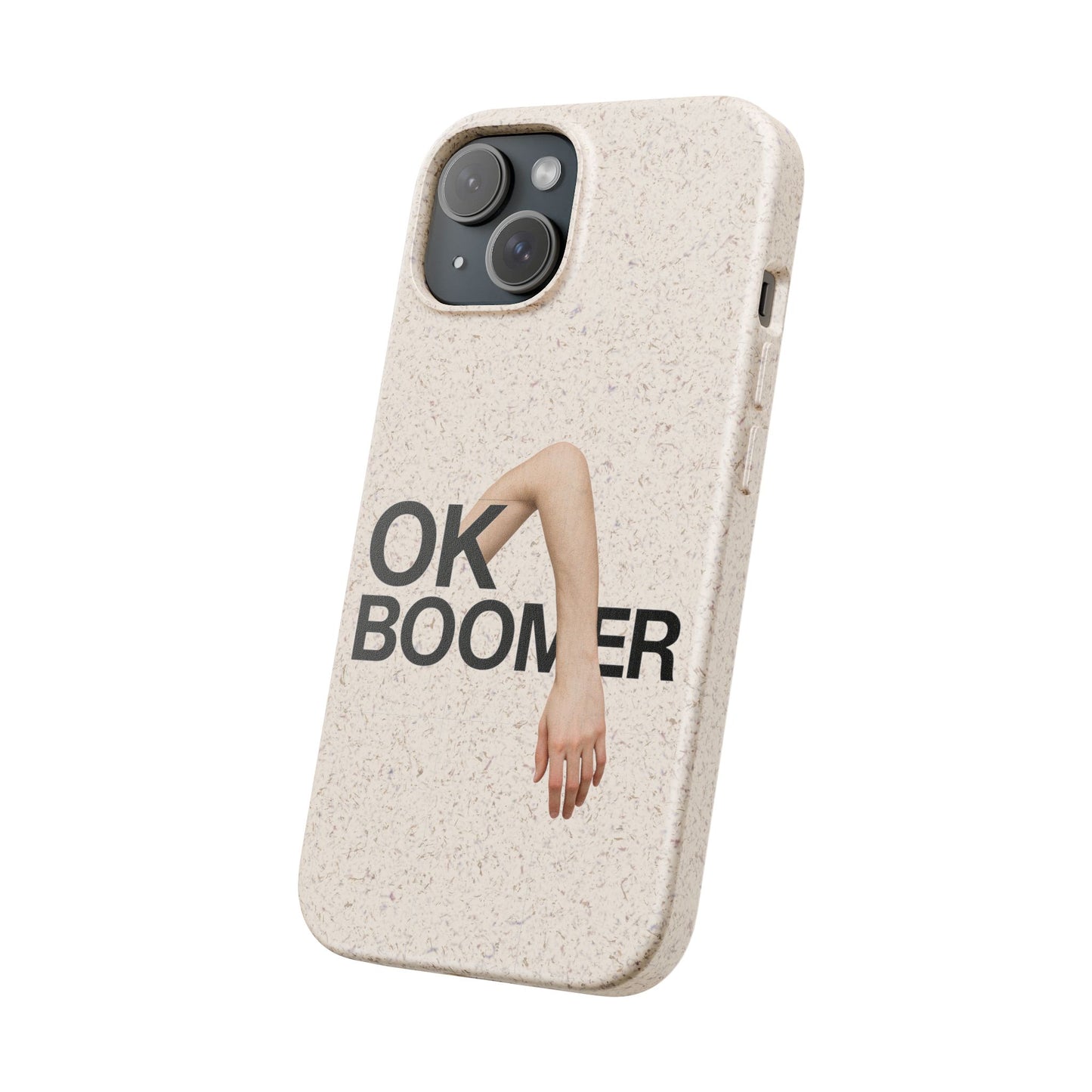 Ok Boomer Biodegradable Phone Case