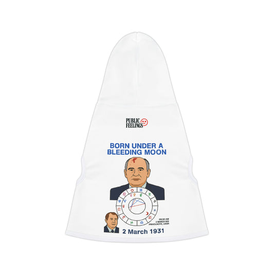 Chic Pet Hoodie - Gorbachev Birth Chart