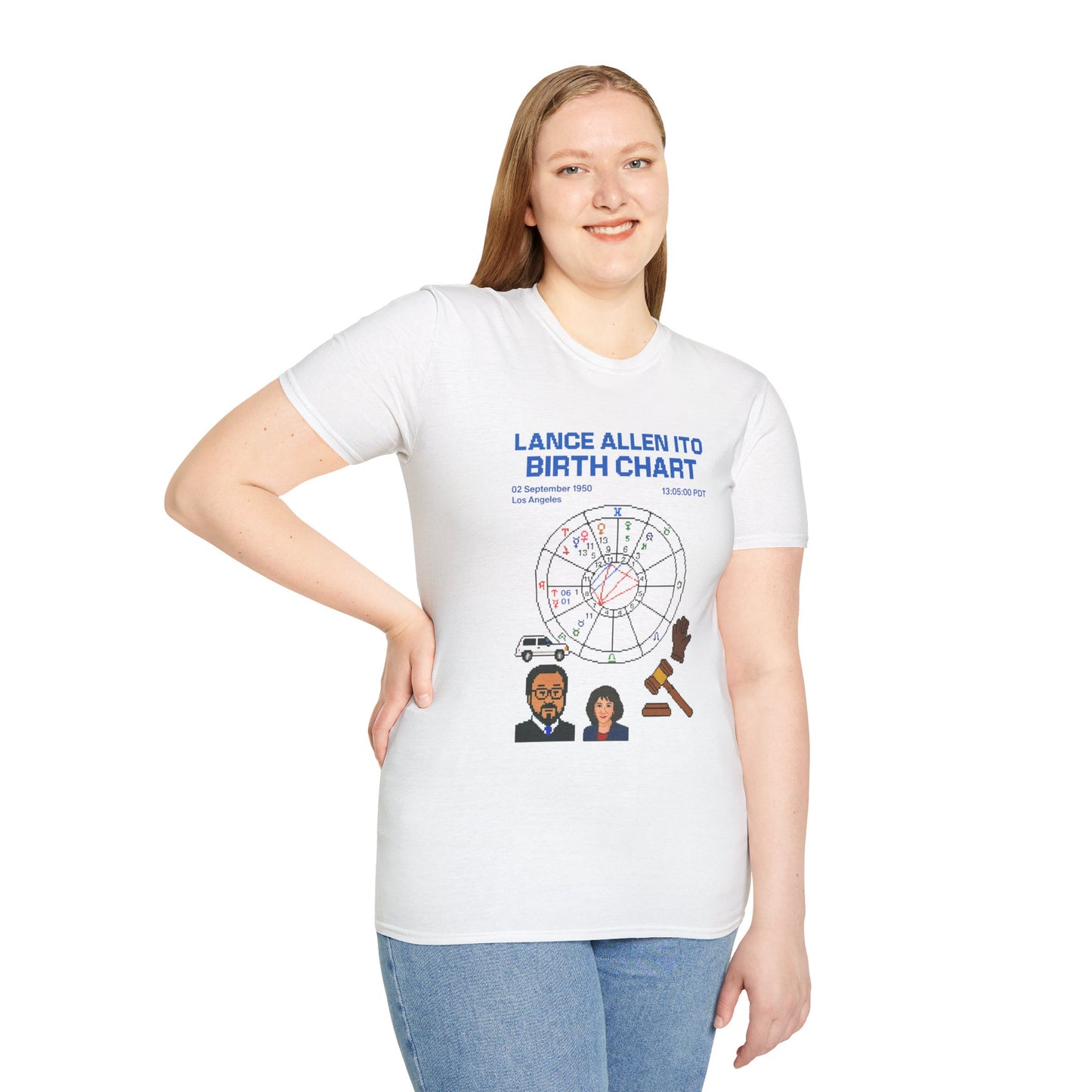 Judge Ito Birth Chart T-Shirt