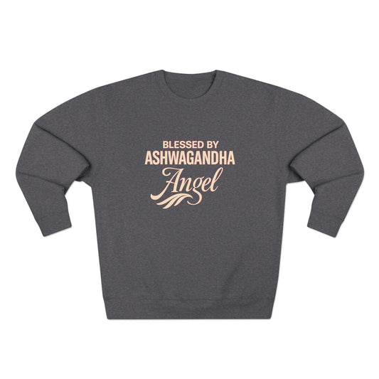 Blessed by Ashwaghanda Angel Sweatshirt