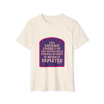 Satanic Federal Reserve Organic T-Shirt