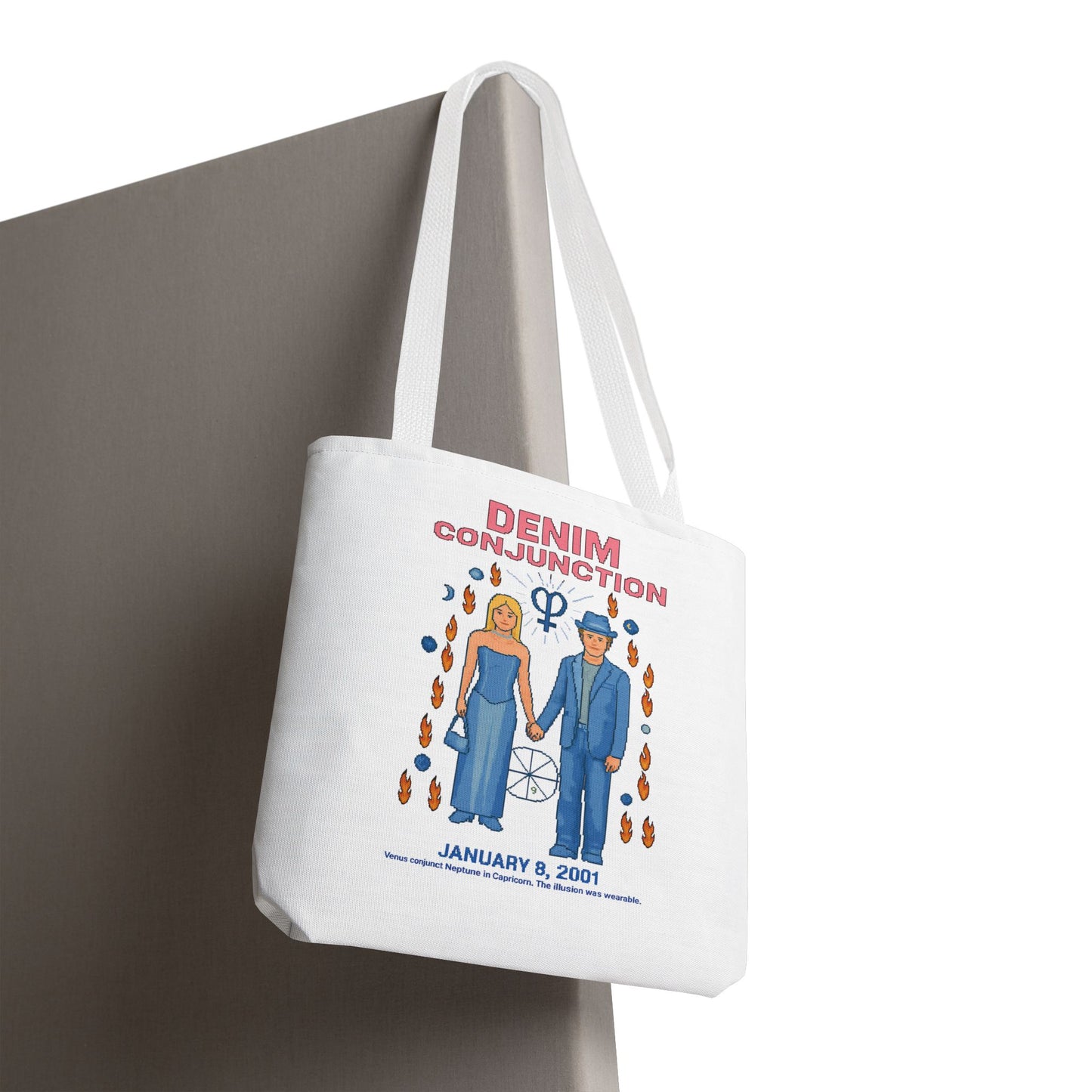 The Denim Conjunction Tote Bag