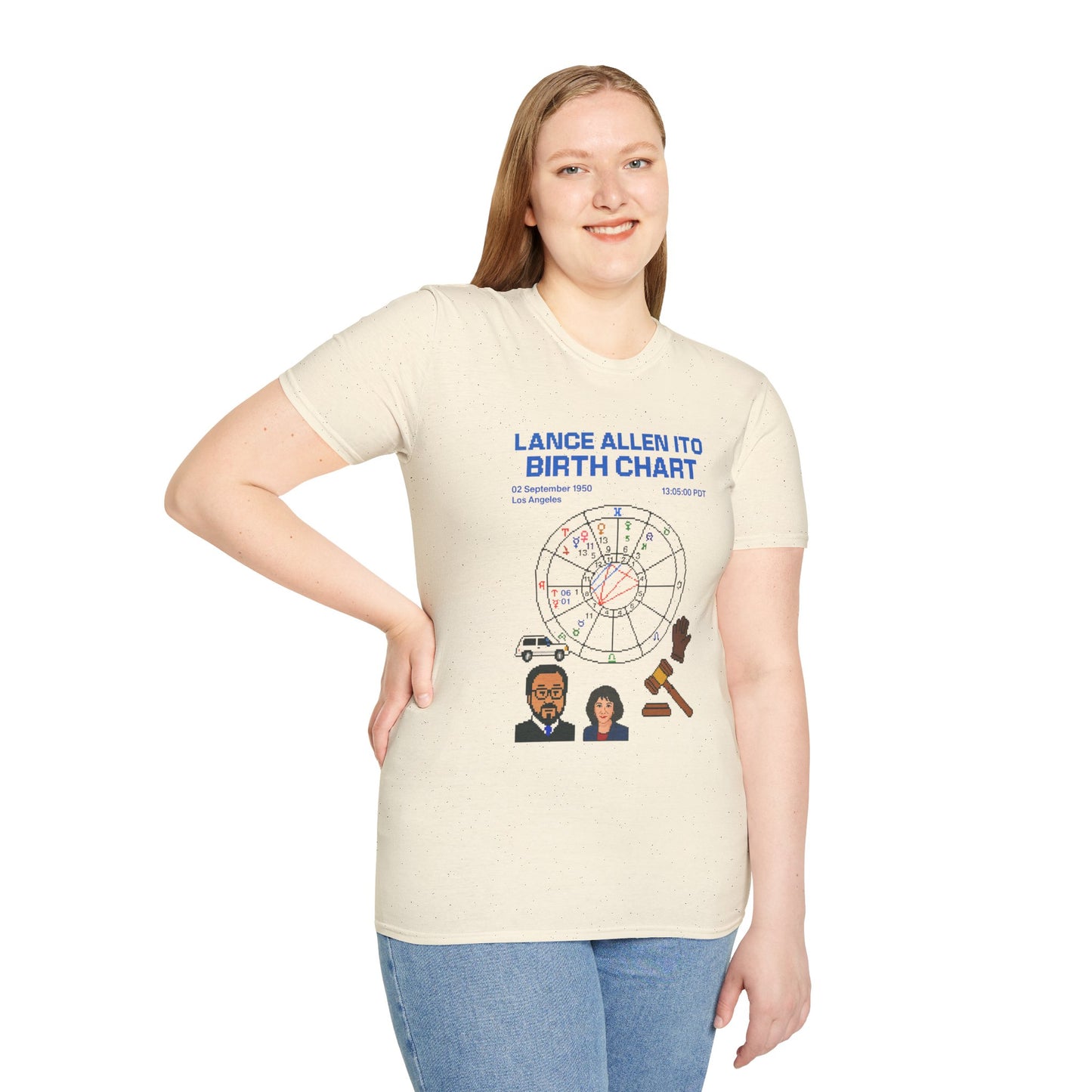 Judge Ito Birth Chart T-Shirt