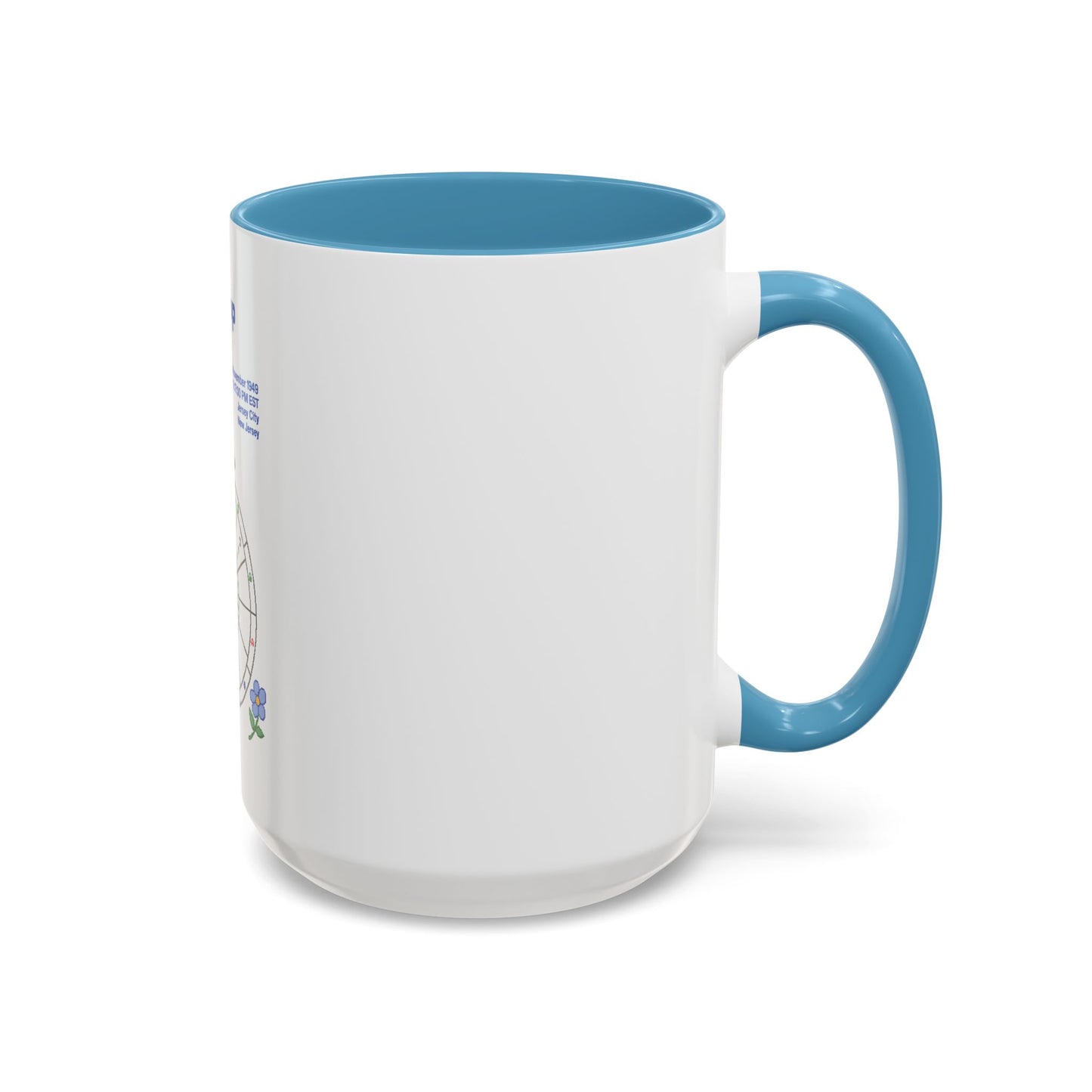 Linda Tripp Birth Chart Ceramic Coffee Mug