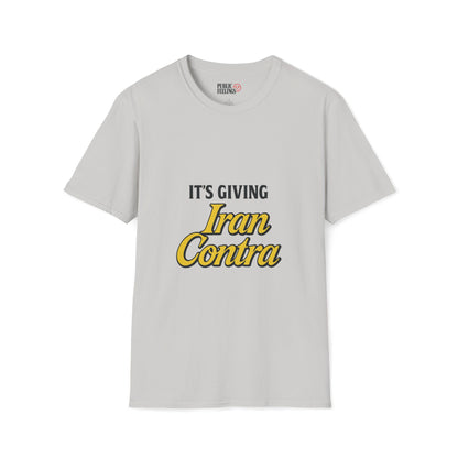 It’s Giving Iran Contra T-Shirt
