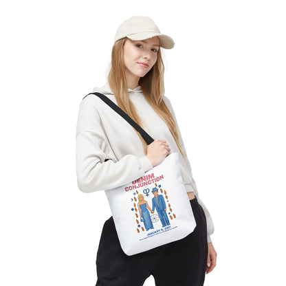 The Denim Conjunction Tote Bag