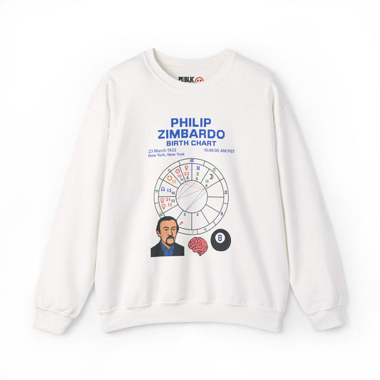Dr. Zimbardo Birth Chart Sweatshirt