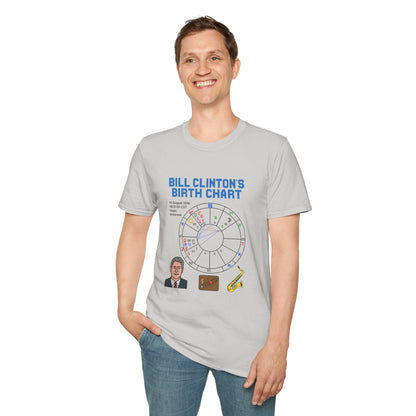Slick Willy Birth Chart T-Shirt