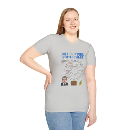 Slick Willy Birth Chart T-Shirt