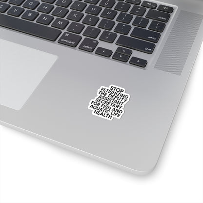 Anti-Fetish Sticker (Fish & Wildlife Edition)