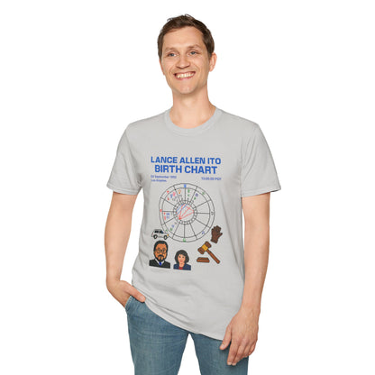 Judge Ito Birth Chart T-Shirt