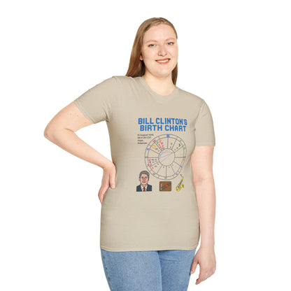 Slick Willy Birth Chart T-Shirt